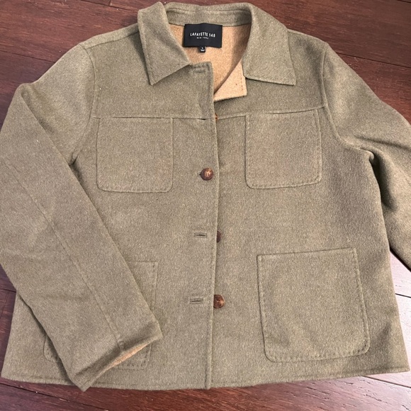 NWT Lafayette 148 new york wool jacket women's L. A11 - Picture 2 of 6